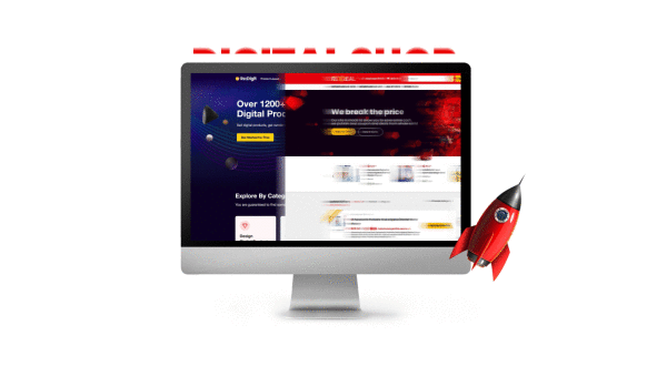 Travel website on desktop screen.