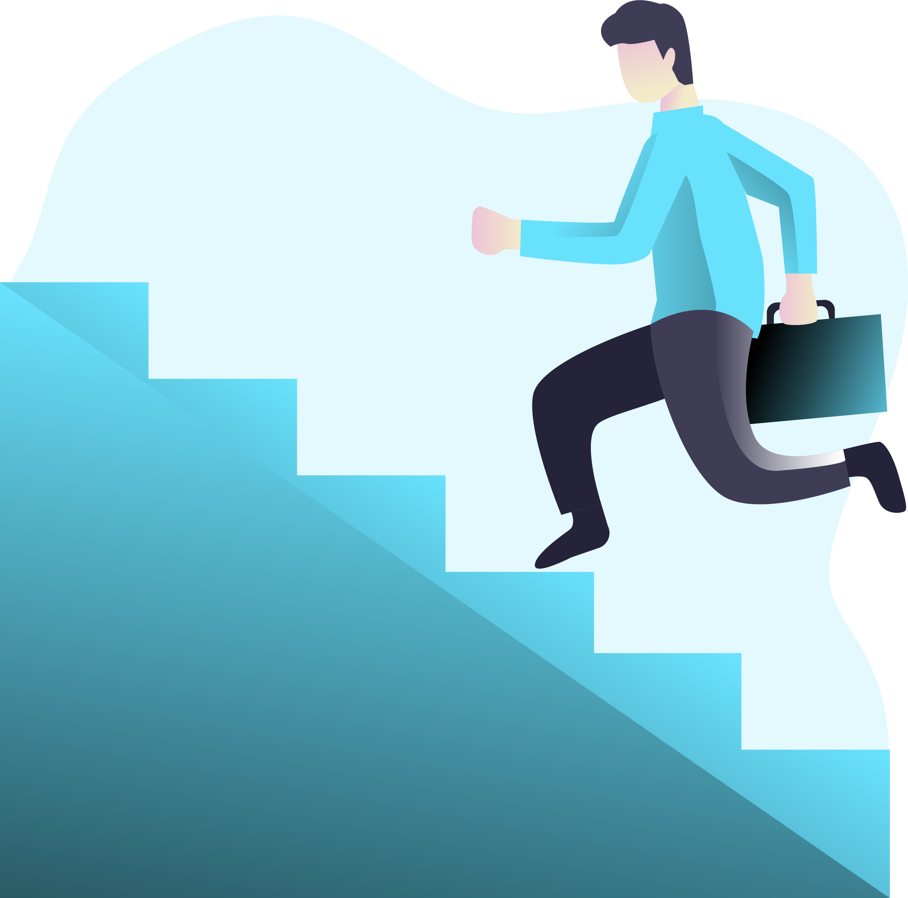 Business growth and career advancement concept.
